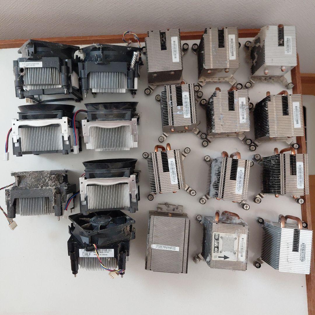 都市鉱山　ヒートシンク　ジャンク品　まとめ売り１９個