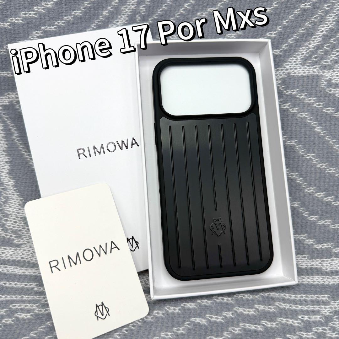 新品/未使用 RIMOWA リモワ iPhone17promxs ケースブラック