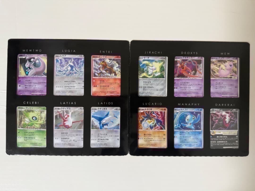 映画10周年記念プレミアムシート 10th　ポケモンカードゲームDP　ポケモン