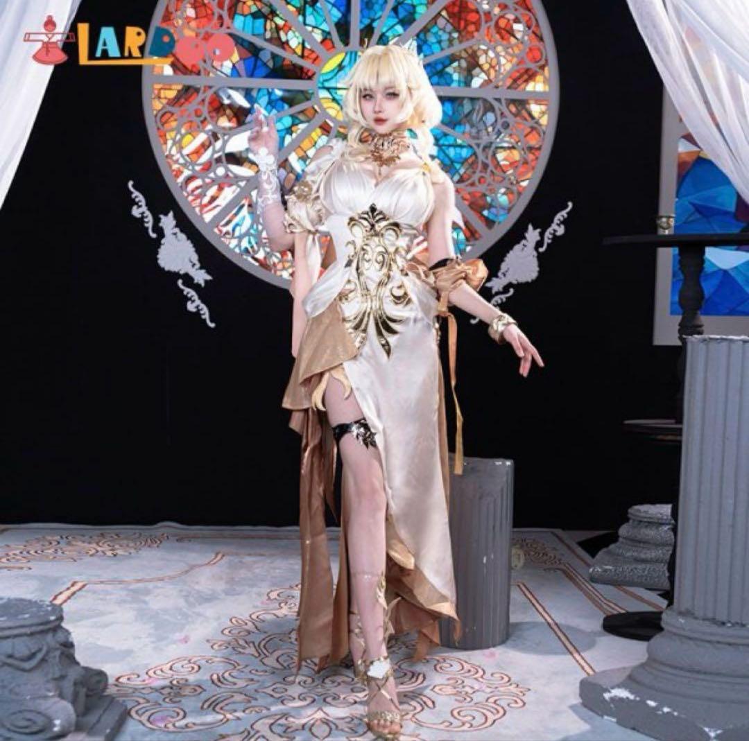 崩壊スターレイル アグライア コスプレ 衣装 靴 LARDOO製