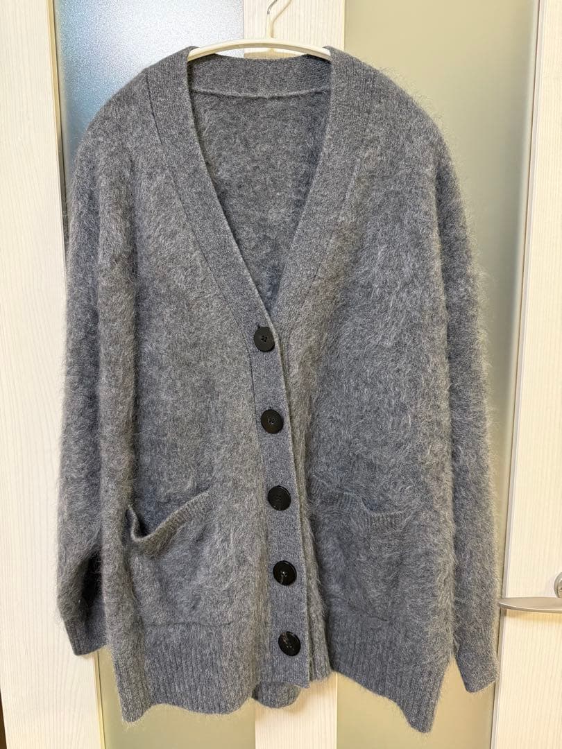 フォックスカシミヤ　ロングカーディガン コート