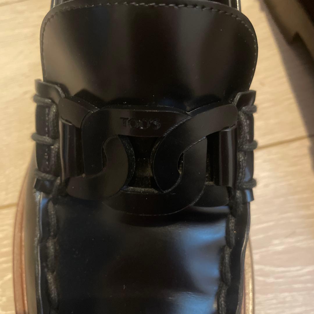 TOD'S ブラックローファー　37.5