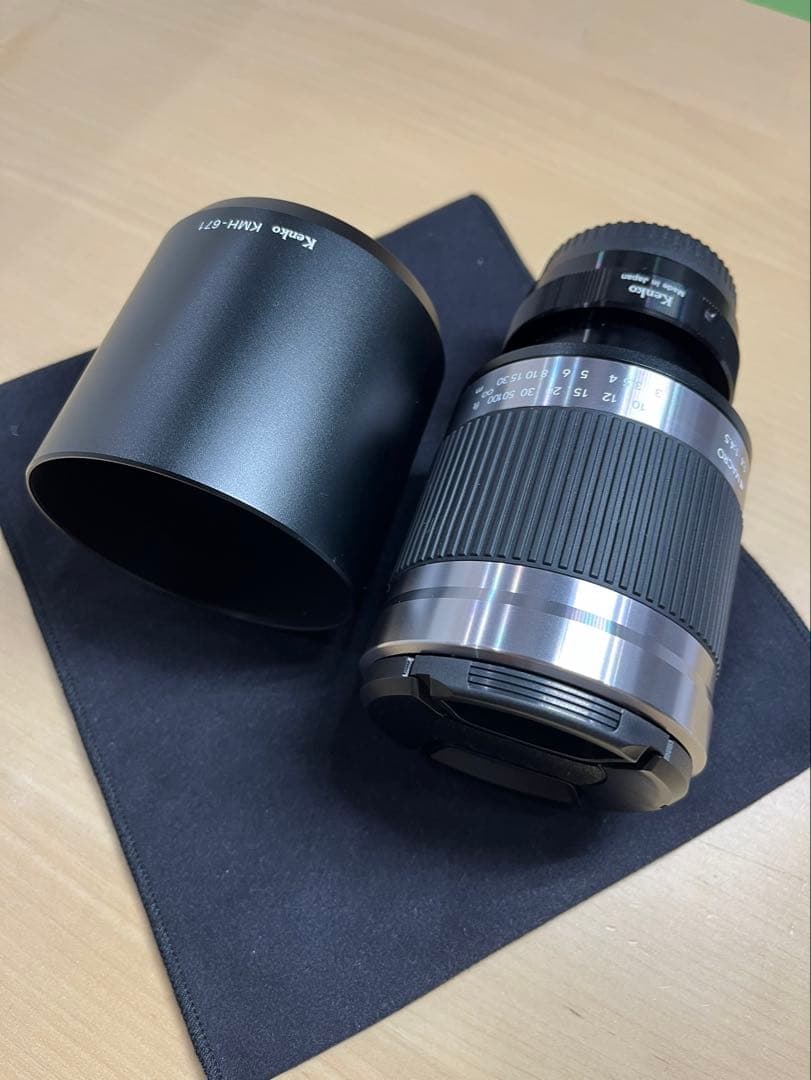 Kenko Tokina ミラーレンズ・400㎜・F8 ・単焦点・フジXマウント
