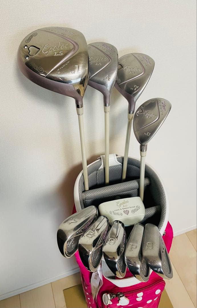 ♡ウィルソン♡ レディース ゴルフクラブ 10本セット