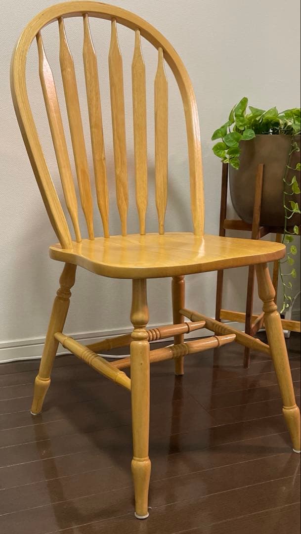 【n.m】ウィンザーチェア 椅子　ボウバックチェア