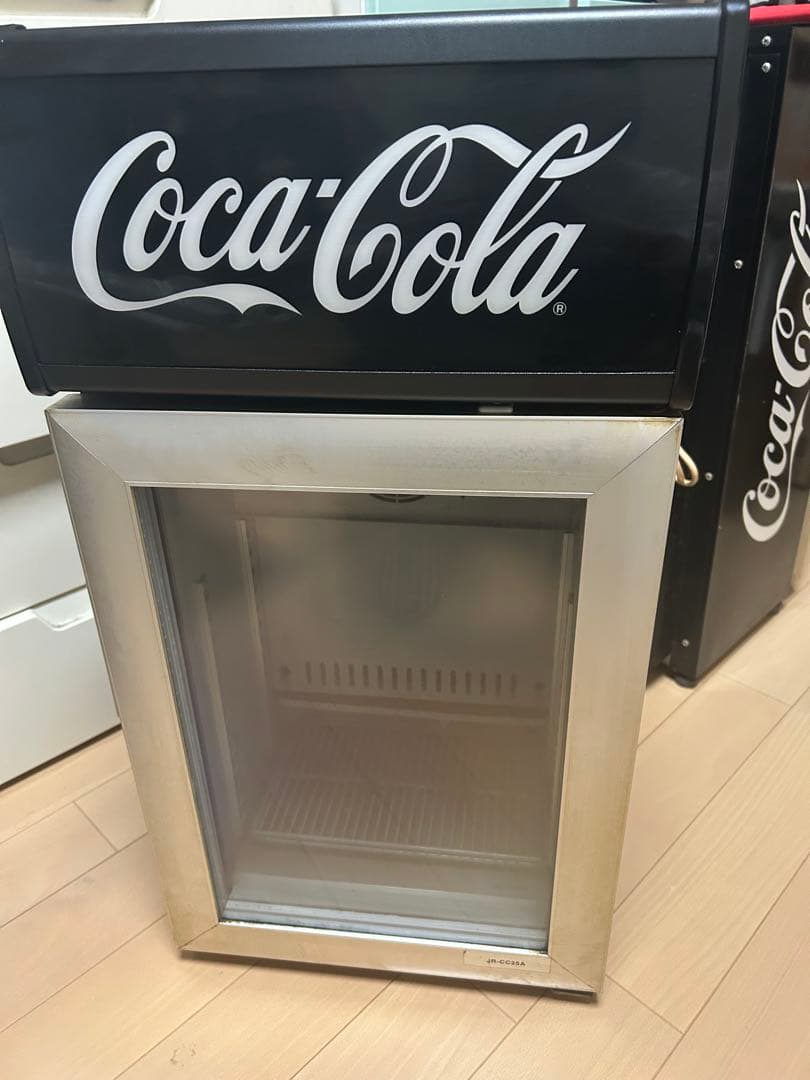 Coca-Cola ガラスドア冷蔵庫