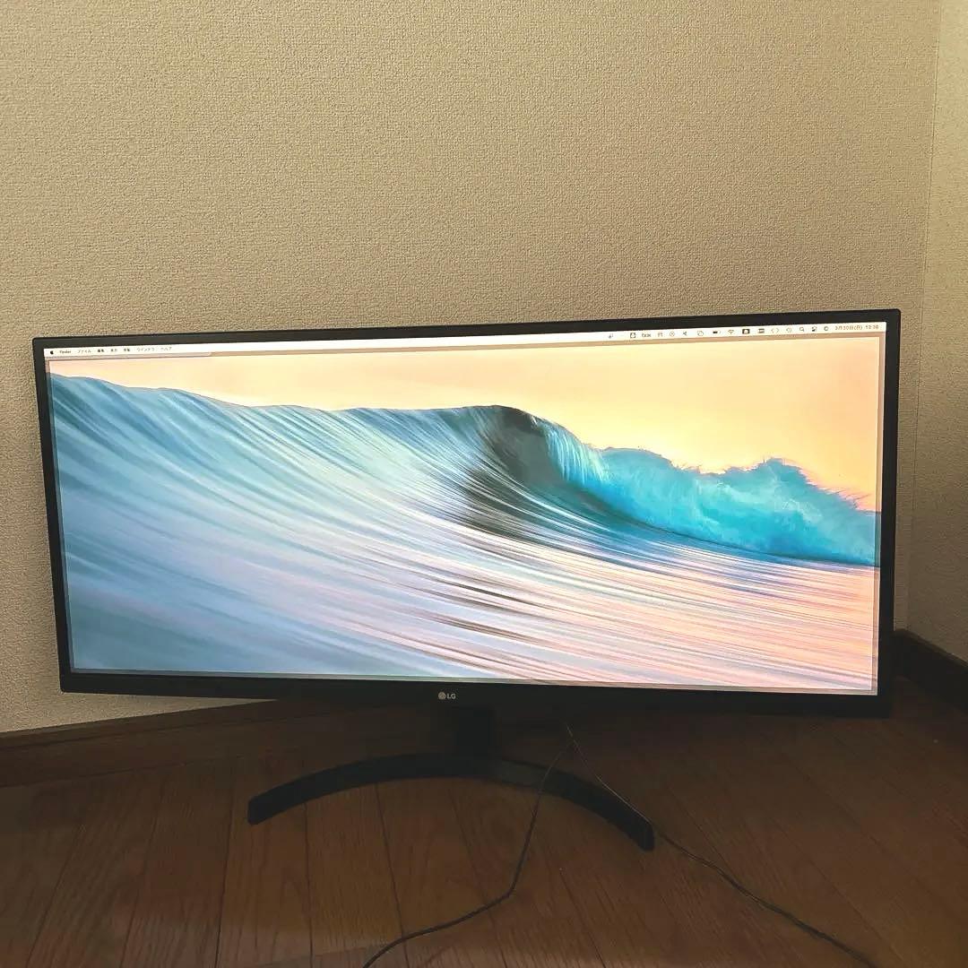 LG ウルトラワイドモニター 本体　34WL500-B　34インチ