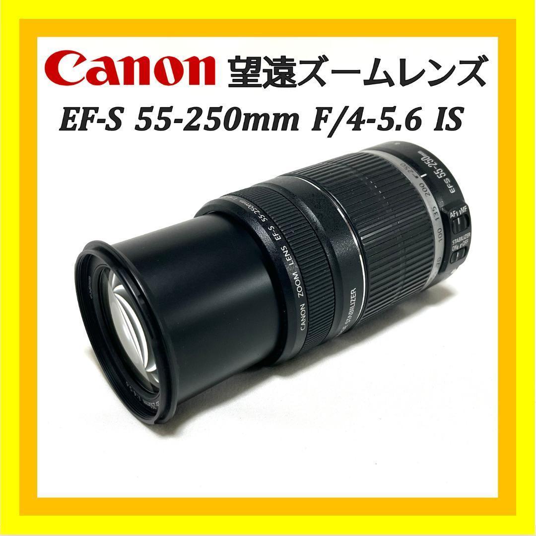 撮影の幅が広がる✨ Canon EF-S 55-250mm IS 望遠ズーム