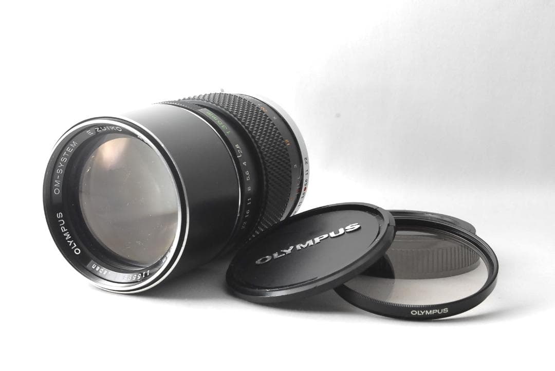 OLYMPUS OM-SYSTEM 135mm F2.8 望遠レンズ