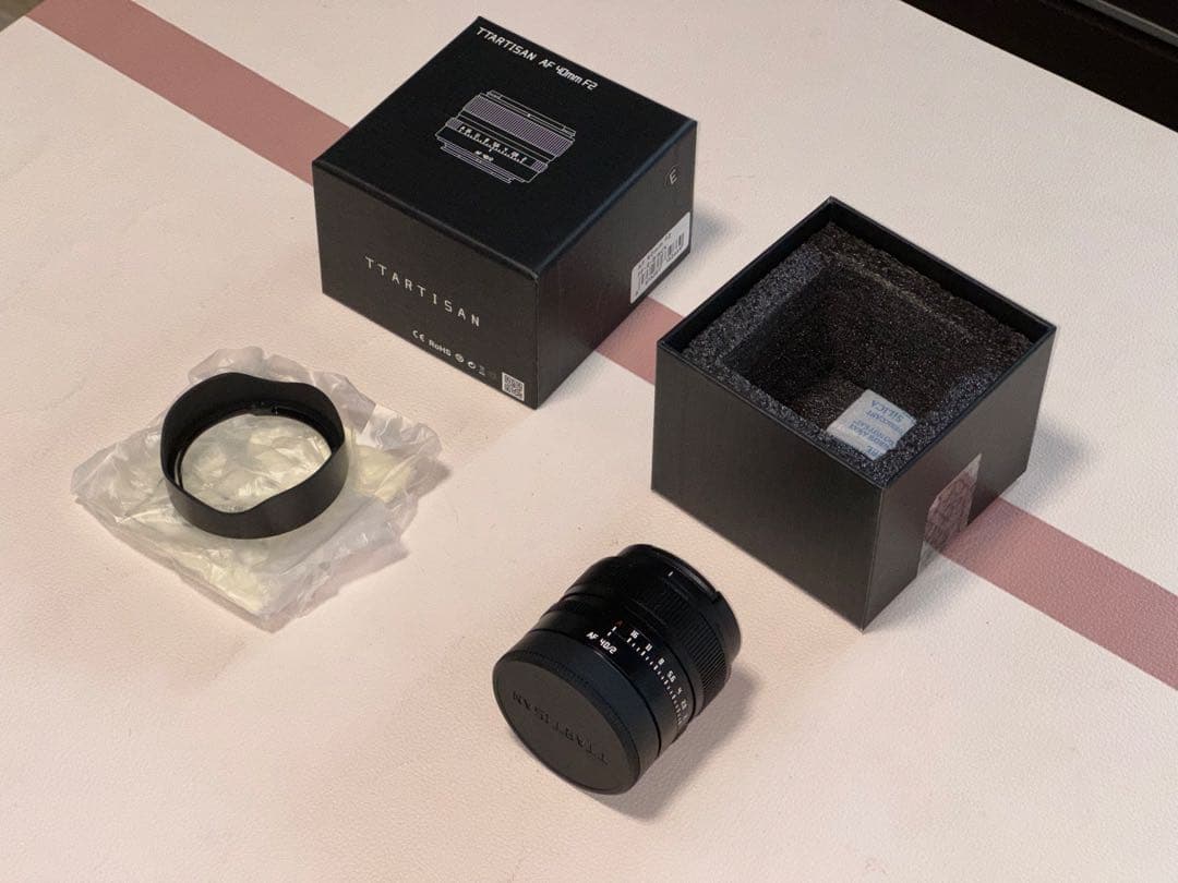 TTartisan AF 40mm F2 E-mount ほぼ新品