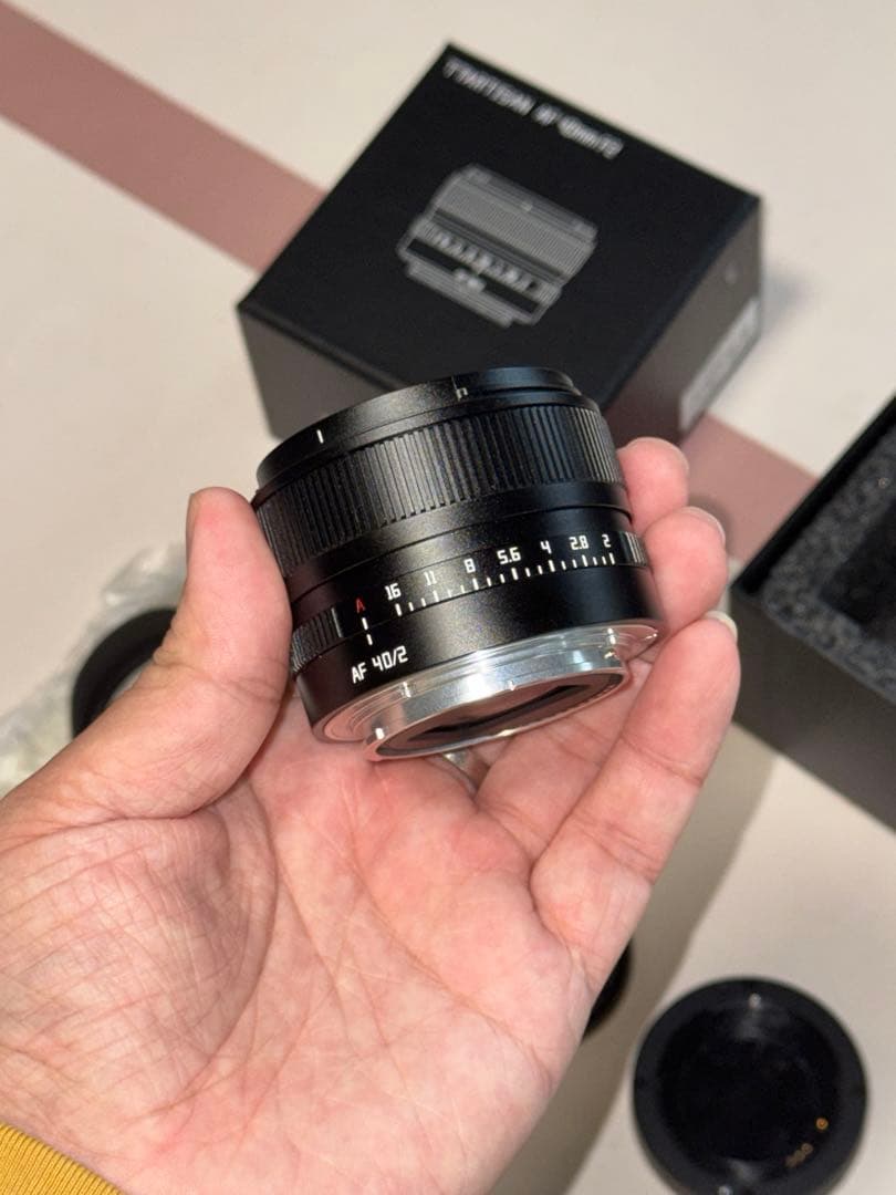TTartisan AF 40mm F2 E-mount ほぼ新品