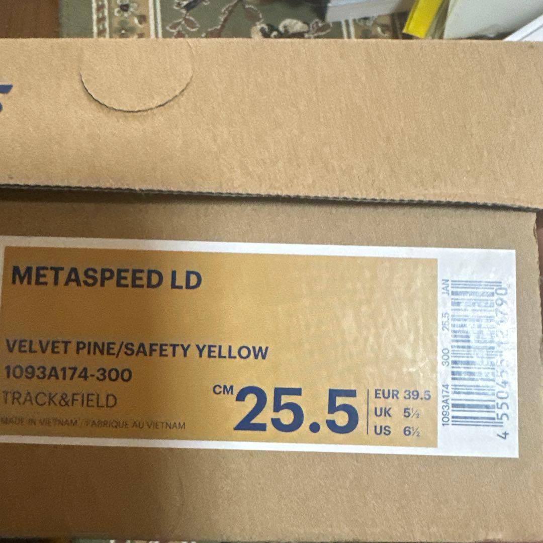 スパイク・シューズ ASICS SPEED LD 25.5cm