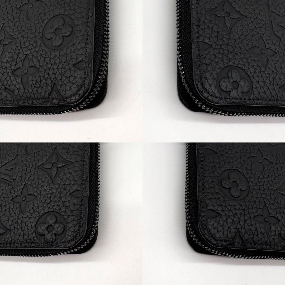 【極美品 IC搭載】ルイヴィトン トリヨン ジッピー ウォレット 長財布 黒