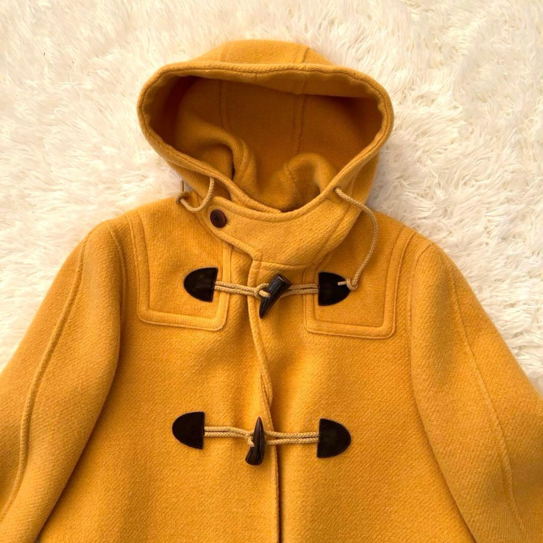 ラルフローレン レディース ダッフルコート ロング丈 フード付 イエロー黄