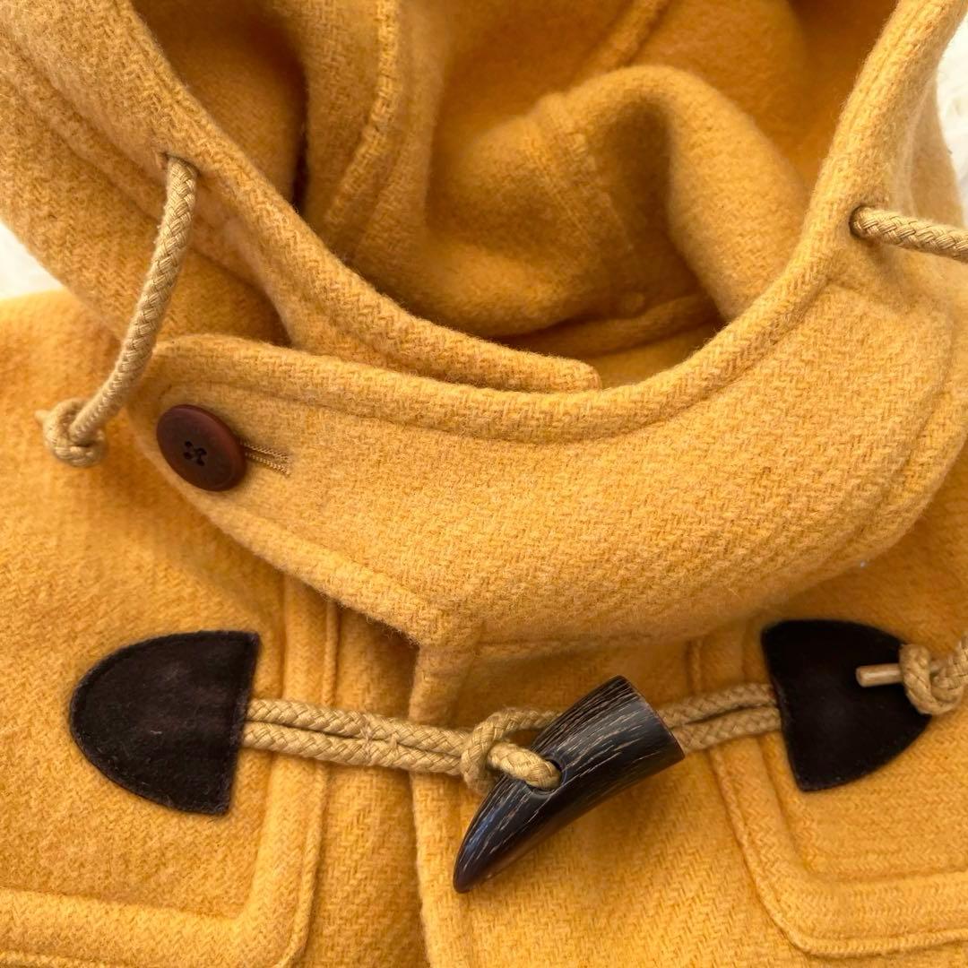 ラルフローレン レディース ダッフルコート ロング丈 フード付 イエロー黄