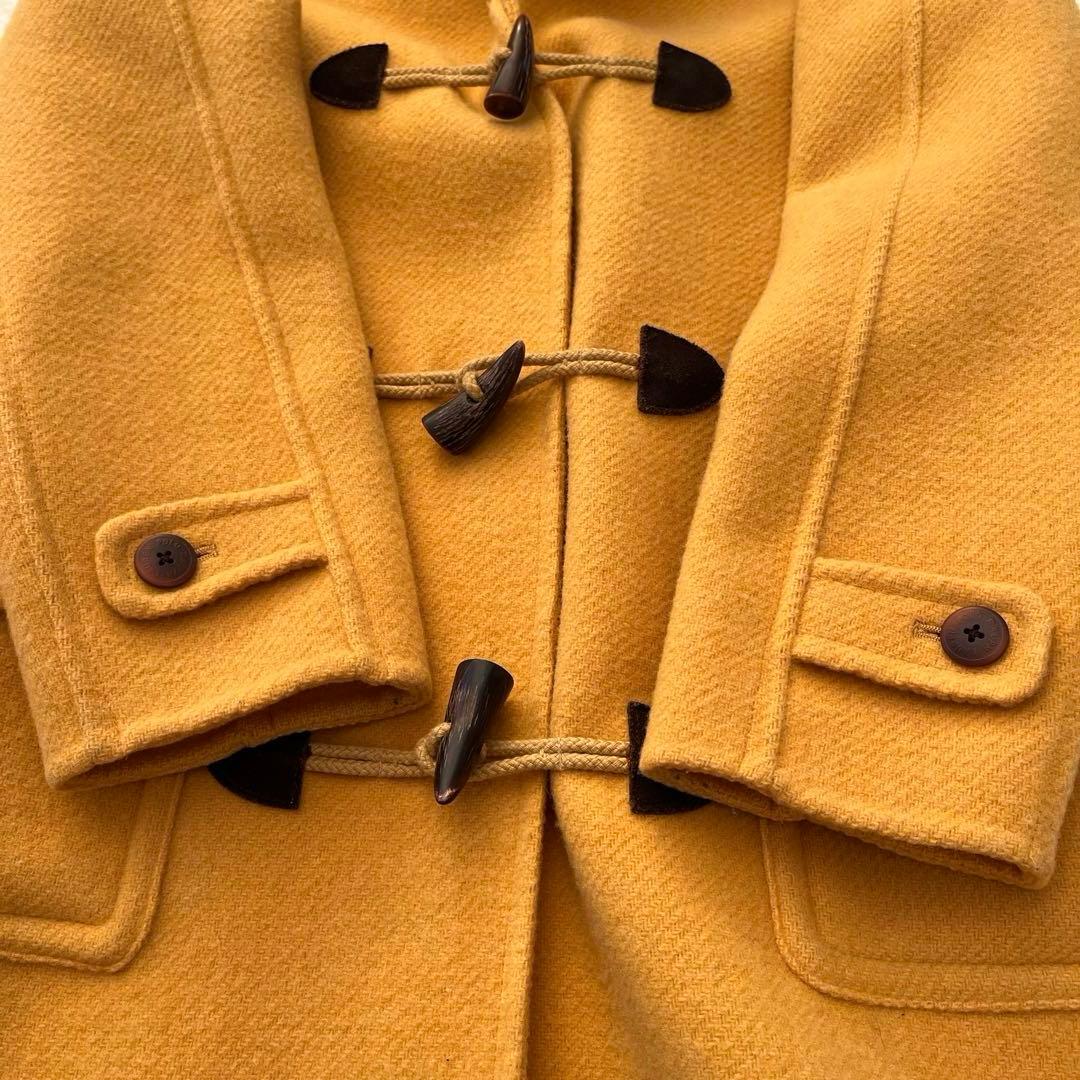 ラルフローレン レディース ダッフルコート ロング丈 フード付 イエロー黄