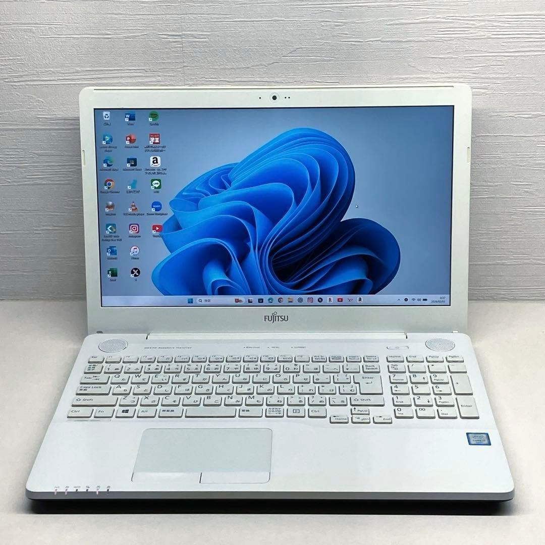 ノートパソコンCore i7-6700HQ office SSD AH53/X