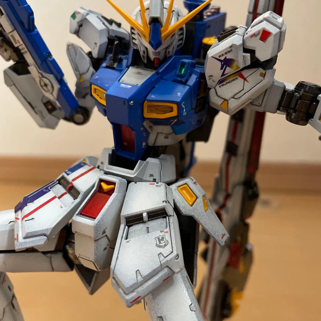 1/144 RG RX-93ff νガンダム ガンダムベース福岡 完成品 全塗装