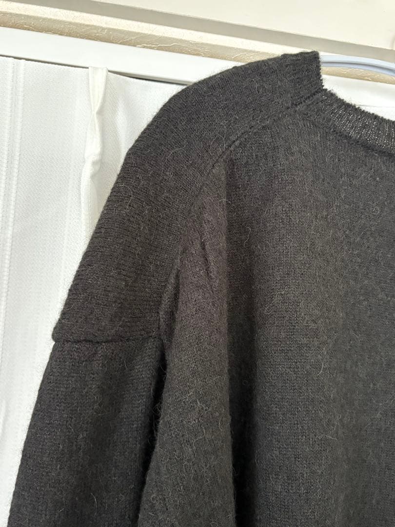 トップス WIRROW / Alpaca wool wide knit pullover