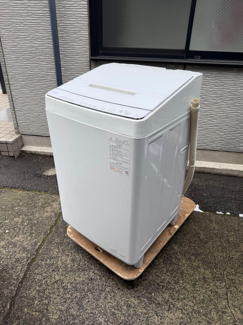 【美品】TOSHIBA　東芝　全自動洗濯機　12㎏　AW-12DP2自動投入
