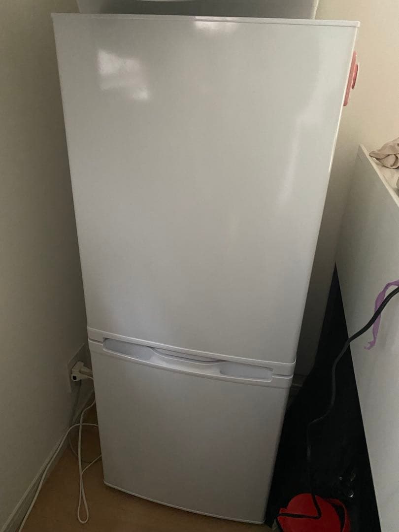 MAXZEN 冷蔵庫 JR139HM01WH 140L ホワイト