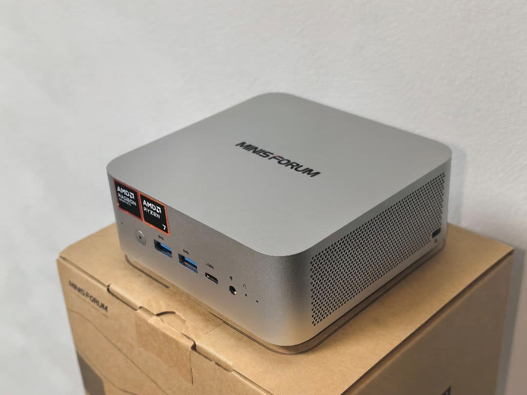 MINISFORUM AI X1 Ryzen 255 ミニPC ベアボーン