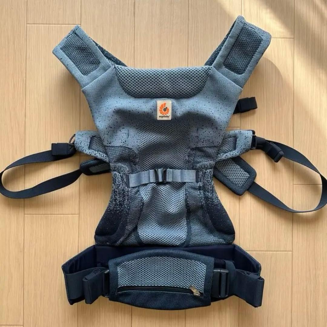 【美品】エルゴベビー　エアルーム　オーシャンブルー