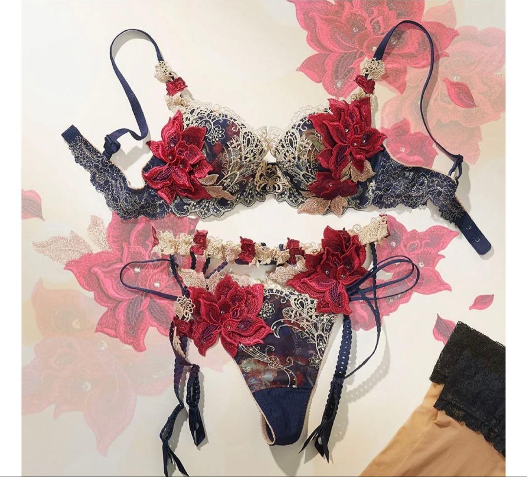 WACOALサルート店舗限定90gオペラ座の怪人ガーターベルトM