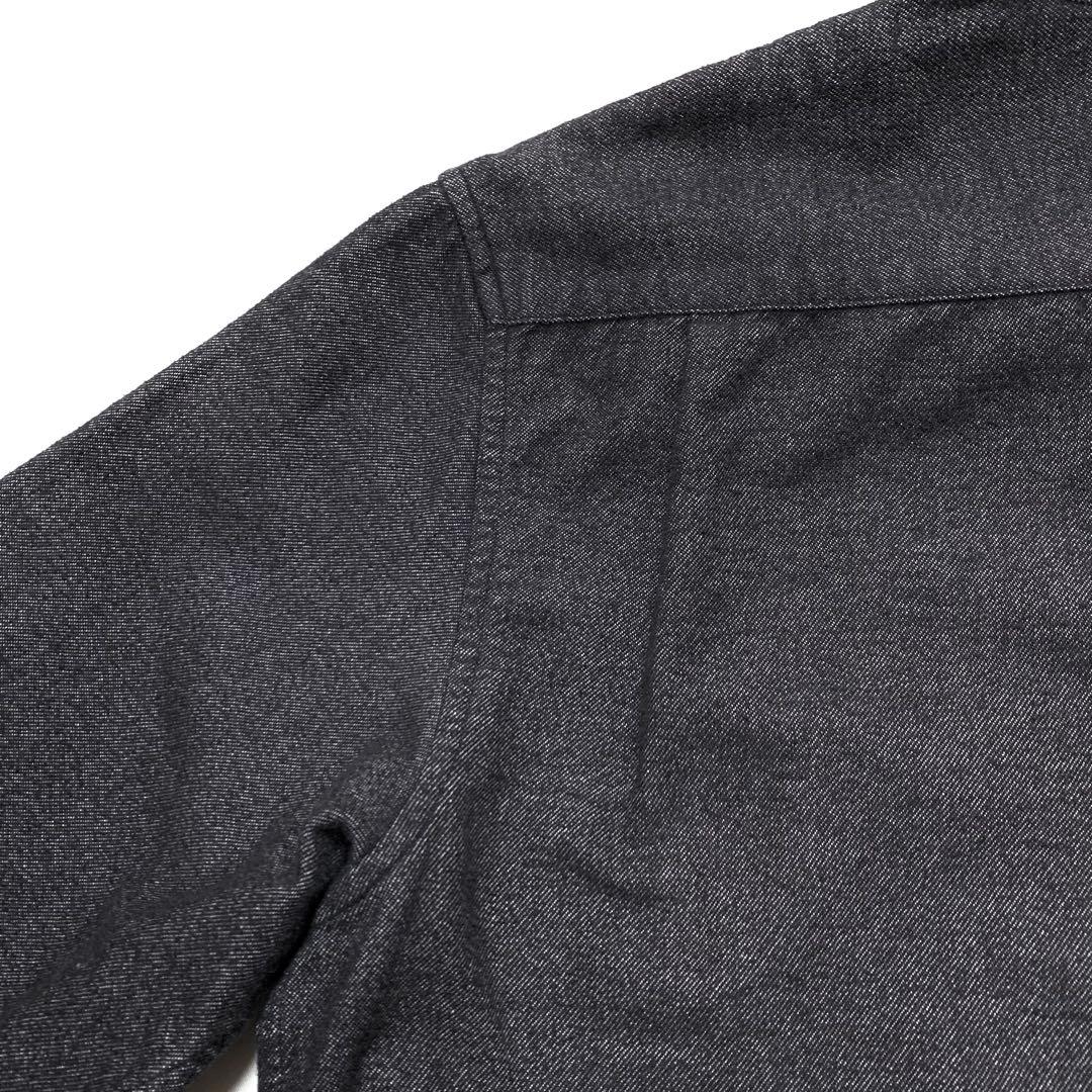 ☆良品 シュプリーム ピスネーム 長袖 フランネルシャツ 黒 M ネルシャツ