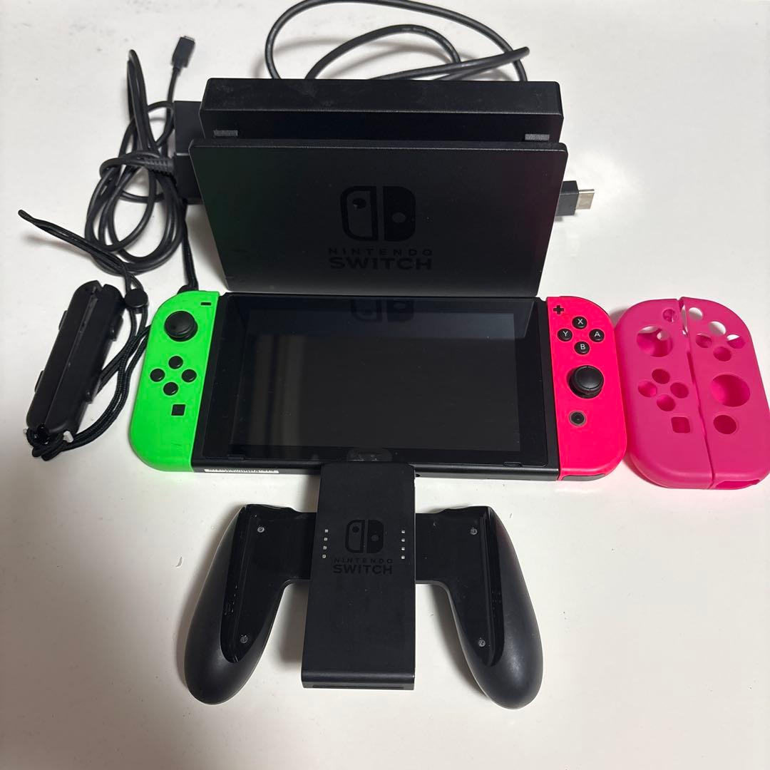 Nintendo Switch 本体 グリーン/ピンク
