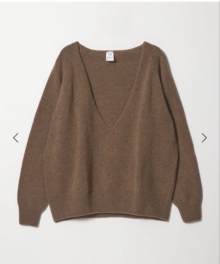 新品＜BASERANGE＞SOAR V NECK KNIT/ニット