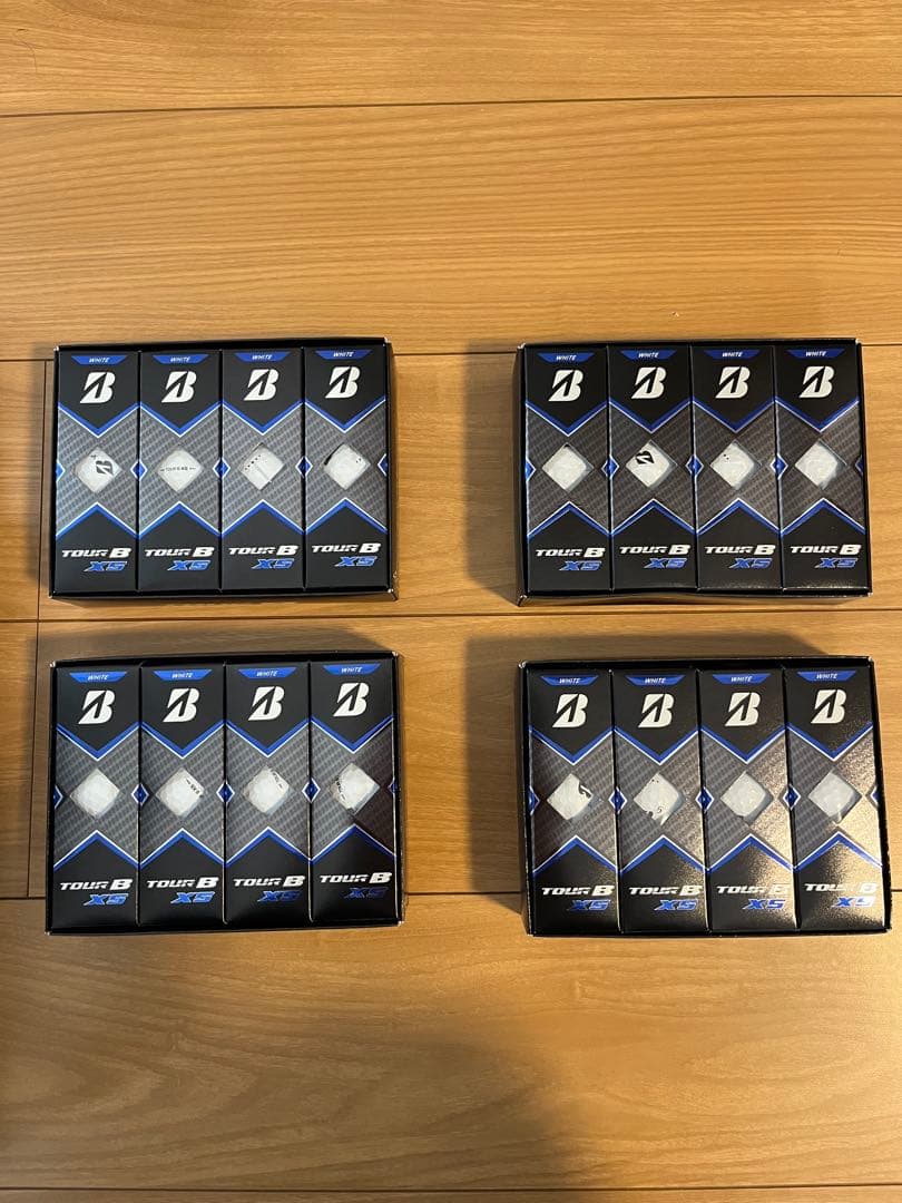 Bridgestone Tour B ゴルフボール 4箱セット
