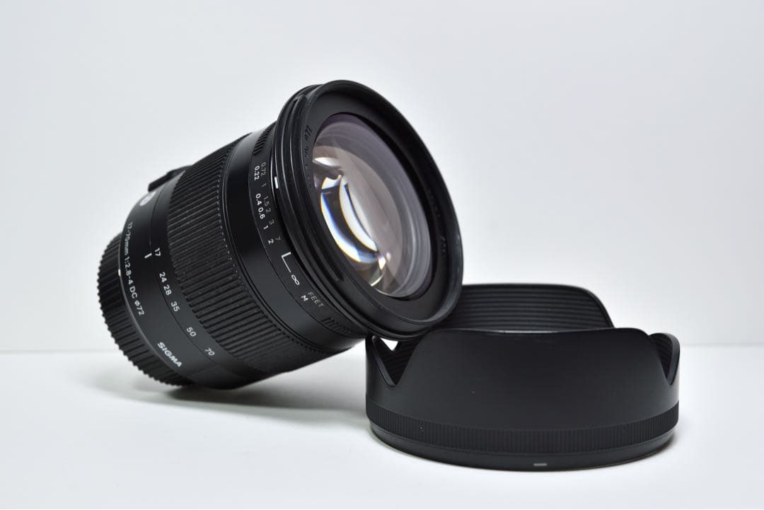 (良品)SIGMA 17-70mm F2.8-4 DC MACRO OS ニコン