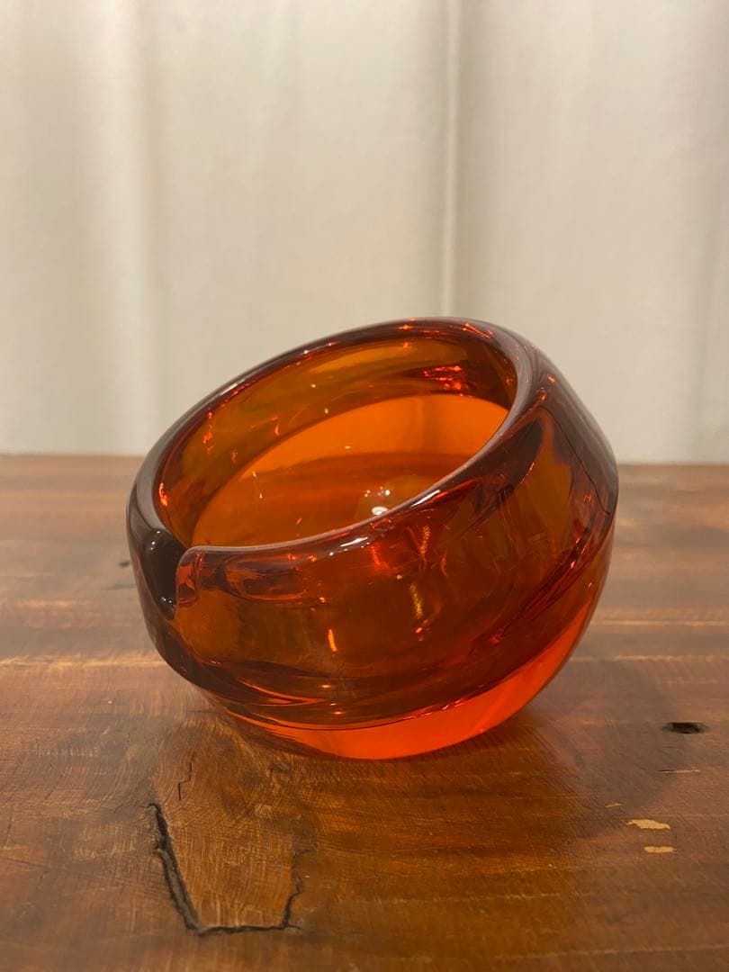 VIKING GLASS ASHTRAYバイキング 灰皿70's