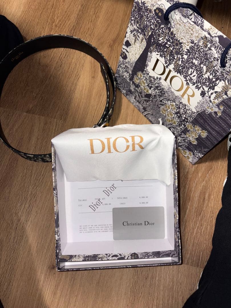 Dior オブリークベルト