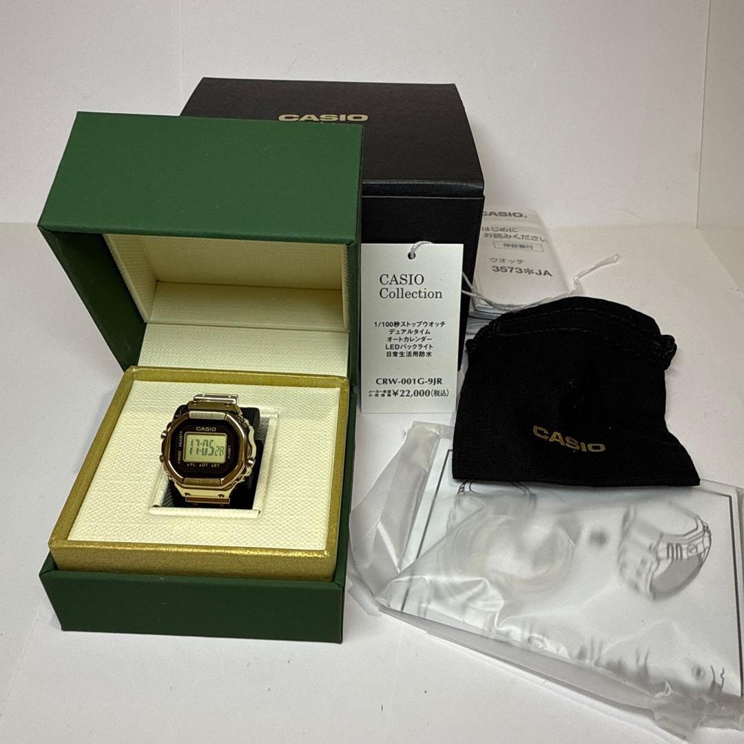 CASIO RING WATCH CRW-001G-9JR 指輪　リングウォッチ