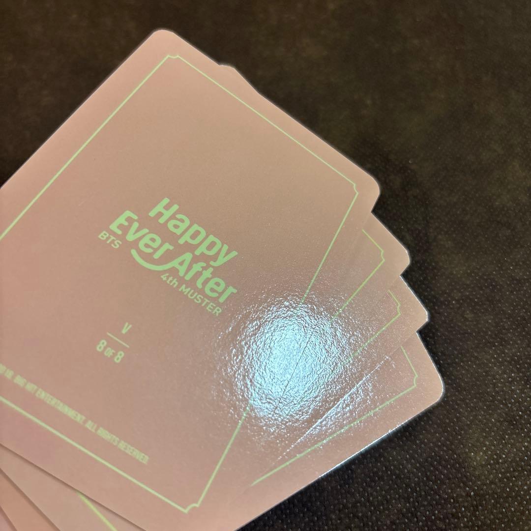 BTS ハピエバ 韓国 ミニフォト コンプ テテ ユニット