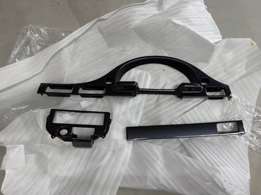 カプチーノ　純正メーターパネル　カーボン風