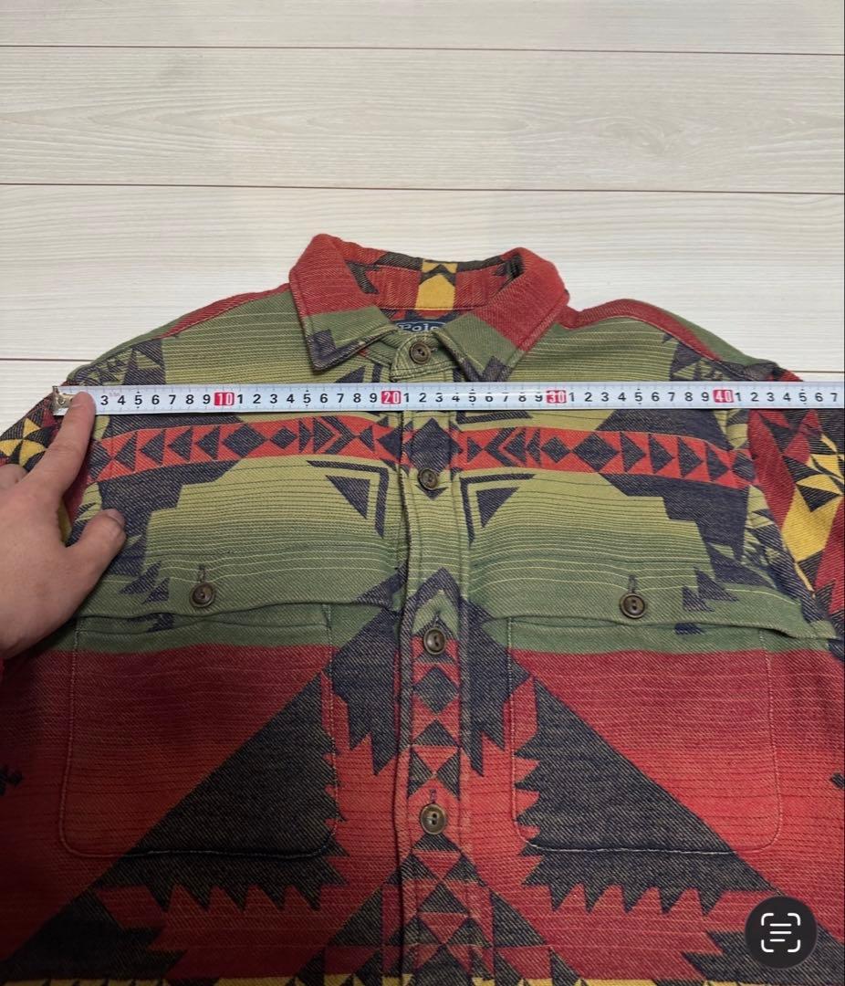 Polo by Ralph Lauren ネルシャツ ネイティブ柄