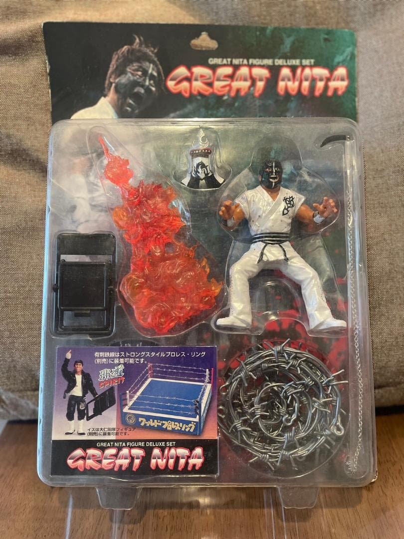 希少☆絶版品　グレートニタ キャラプロフィギュア 大仁田厚 プロレス 格闘技