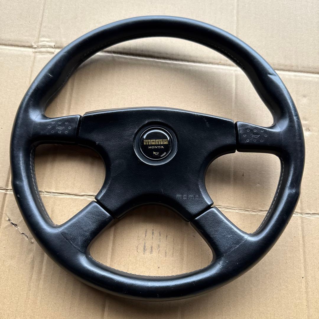 ホンダ純正オプション　MOMOステアリング　ギブリ　モモハンドル　当時物　JDM
