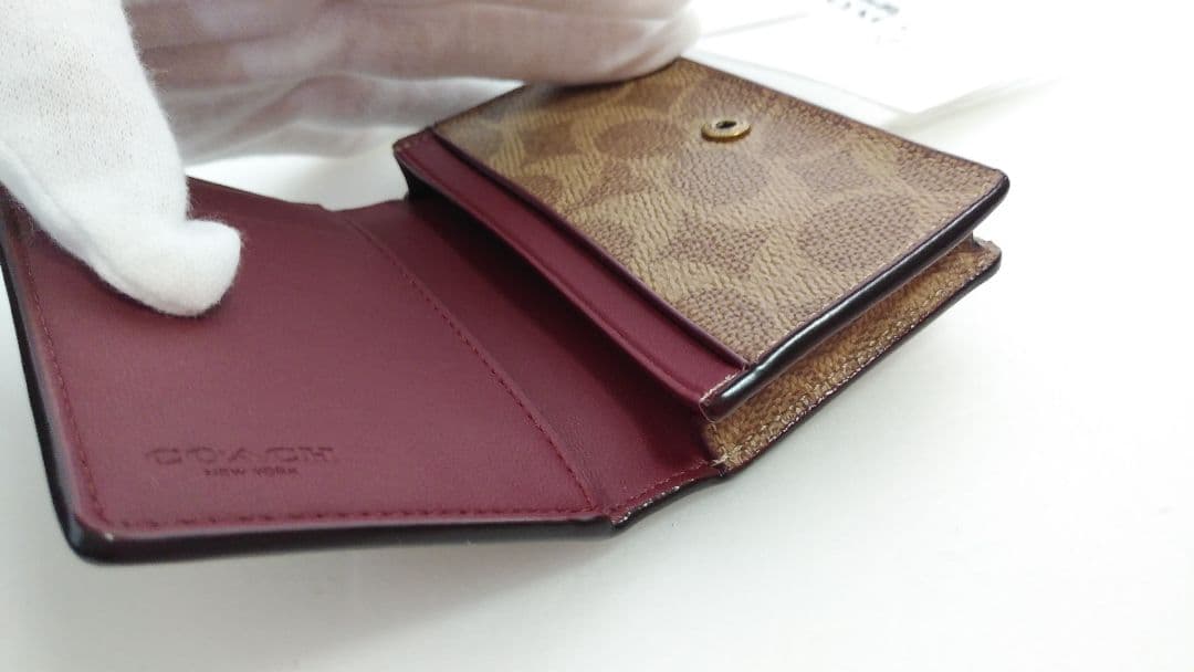 未使用品☆コーチ☆ビジネス カードケース 名刺入れ☆レディース メンズ