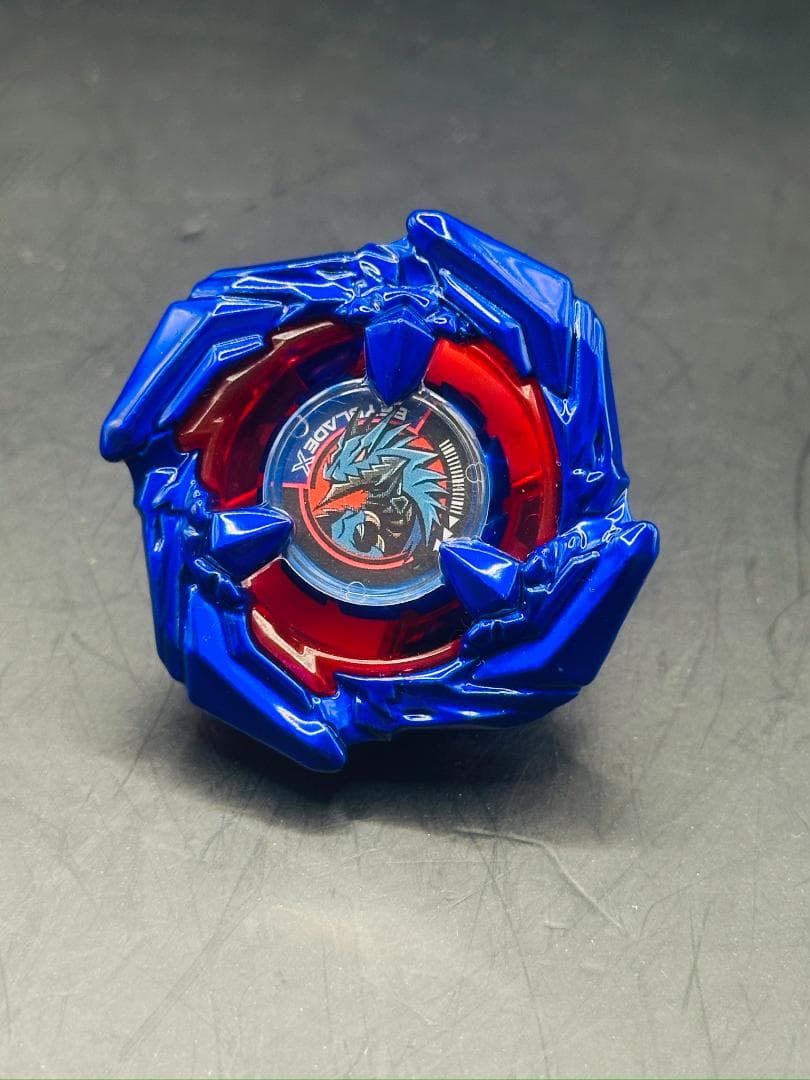 【極美品/希少】ベイブレードX コバルトドレイク 4-60F メタルコートブルー
