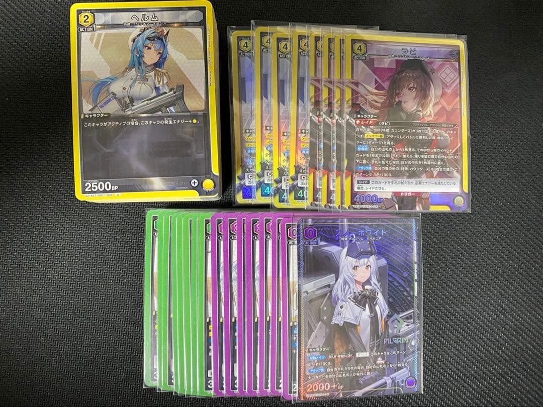 UNIONARENA NIKKE スタートデッキ 4コン (プロモ込み)