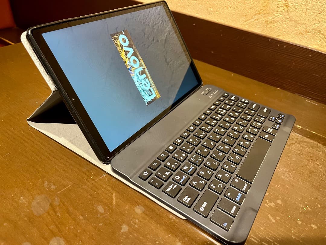 Lenovo Tab M10 HD　キーボード・カバーセット　ほぼ未使用