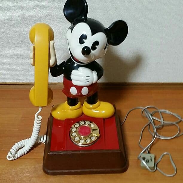 ヴィンテージ ミッキー 電話 レア★
