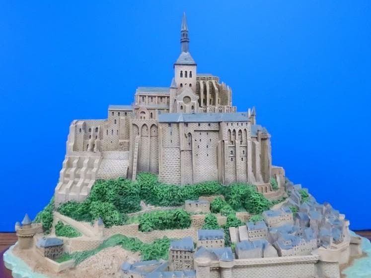 フランス モンサンミッシェル ジオラマ模型 超精密 リアル 世界遺産 レノックス
