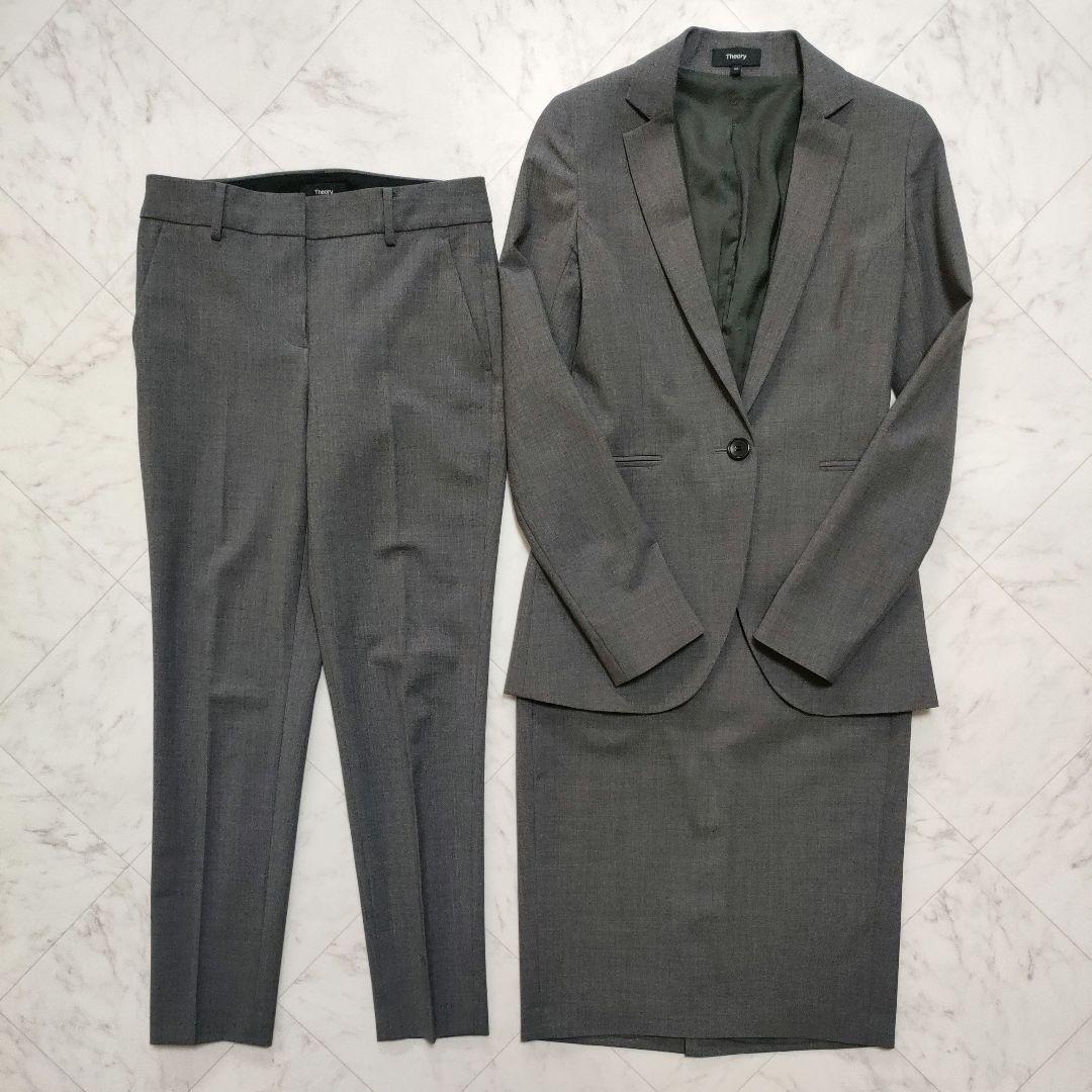 Theory セオリー スーツ セットアップ ジャケット パンツ スカート 3点