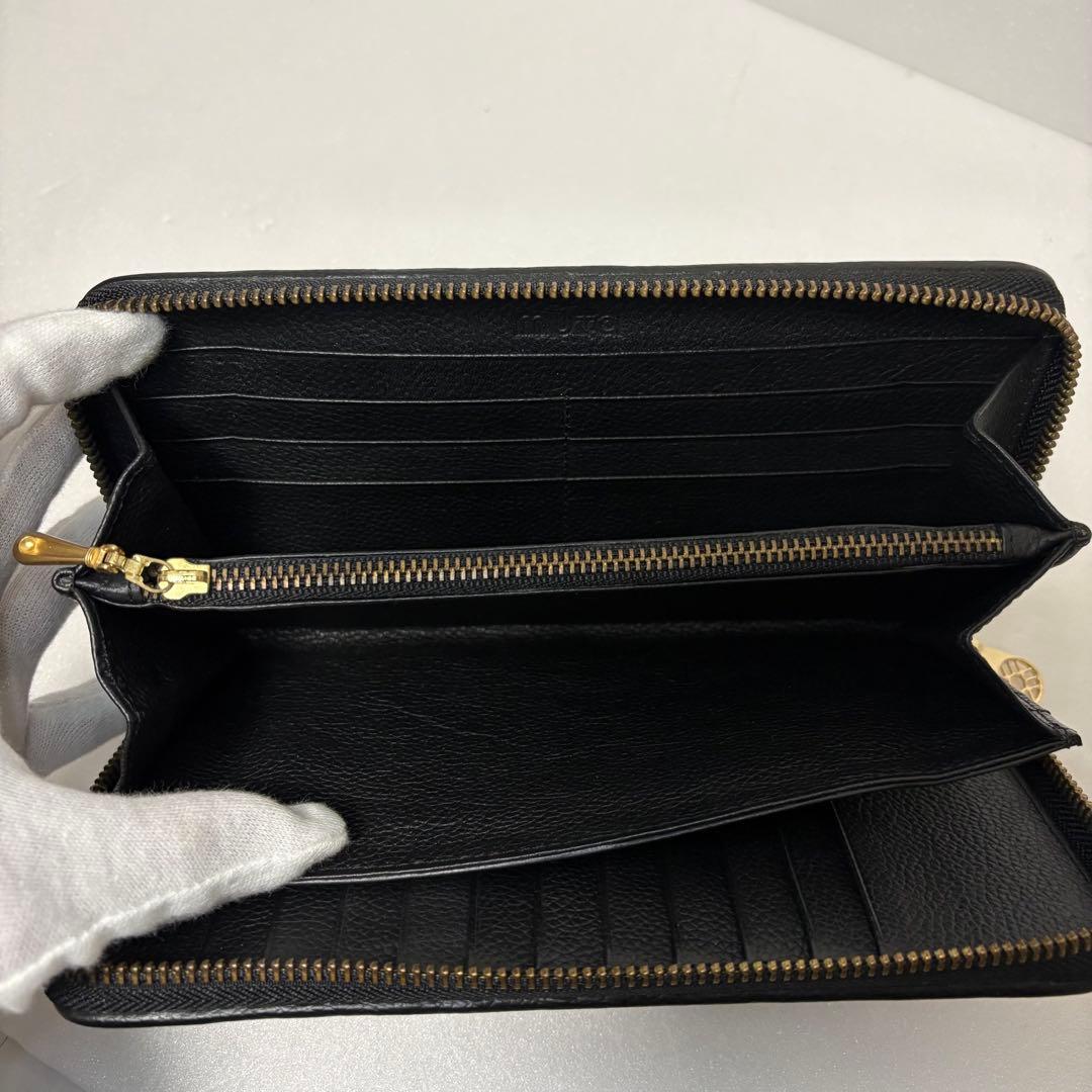 極美品　muta　長財布　ガルーシャ　スティングレイ　ラウンドファスナー　エイ革