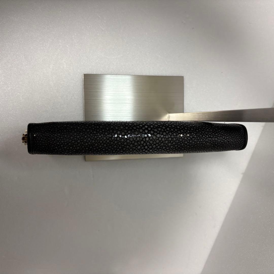 極美品　muta　長財布　ガルーシャ　スティングレイ　ラウンドファスナー　エイ革